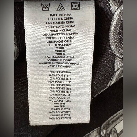 MICHEAL Kors Tunic Top Batwing Sleeve Poncho Coral Black Size S/M - Picture 5 of 5